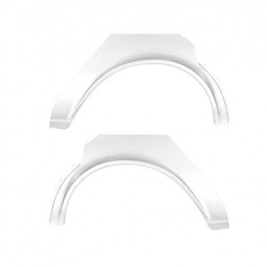 Reparasjonsplate Bakskjerm Volvo 240 1975-1993 Venstre/Høyre Sett - Bilde 2