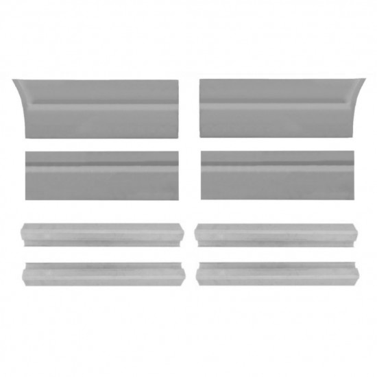 Reparasjonsplate Terskel Volkswagen Transporter T5 03-15 Venstre+Høyre Sett - Bilde 2