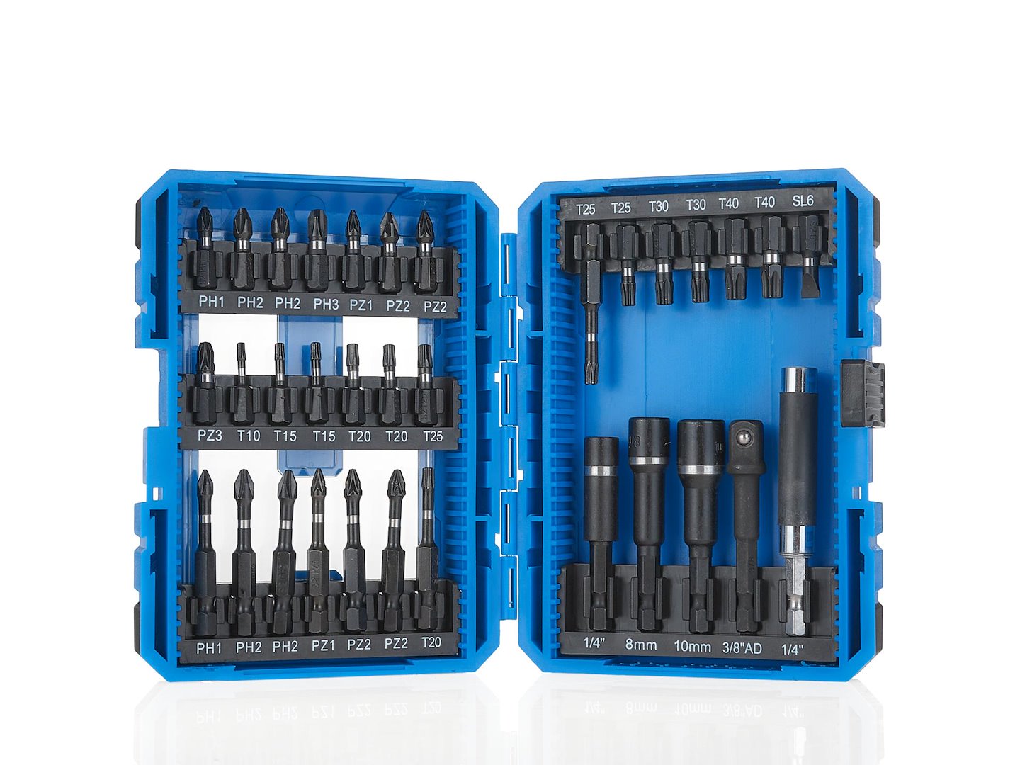 33-delers slagskrutrekkerbitsett S2 - Bilde 5