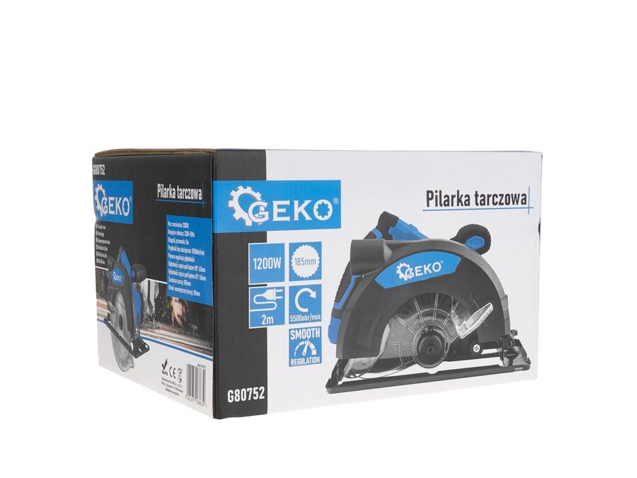 1200W 185mm sirkelsag – bilde 1 av 10