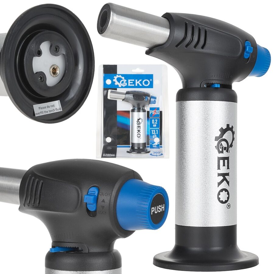 360 Graders Piezo Gassbrenner Med Tank – bilde 1 av 8