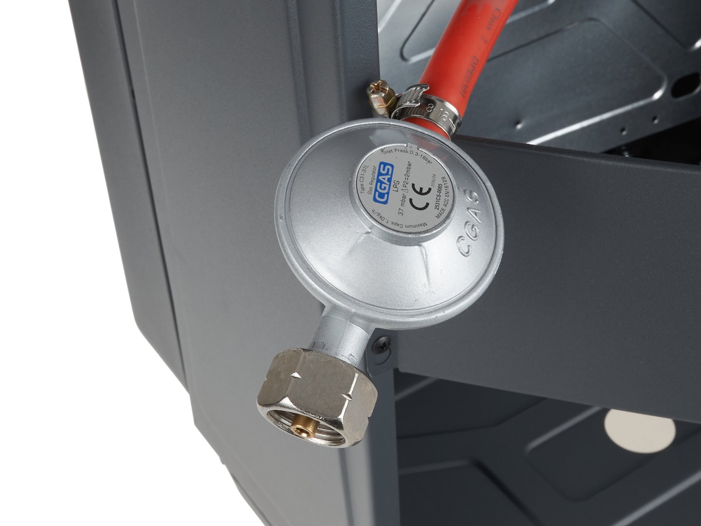 Gasskomfyr Med Reduksjonsventil Og Slange 4,2 Kw – Type 2 - Bilde 3