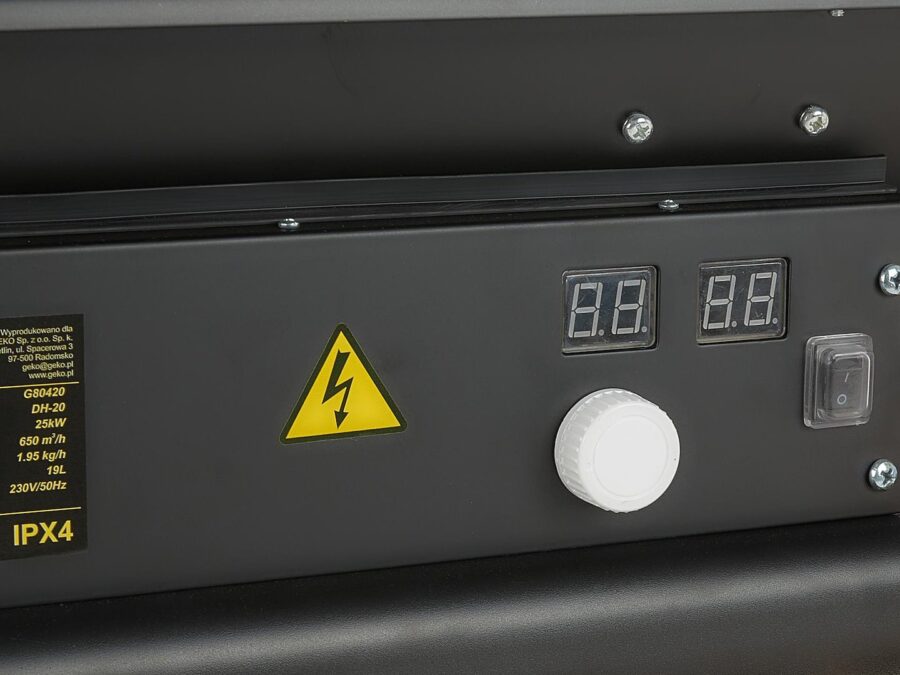 Oljevarmer Med Termostat 25 Kw – bilde 7 av 8