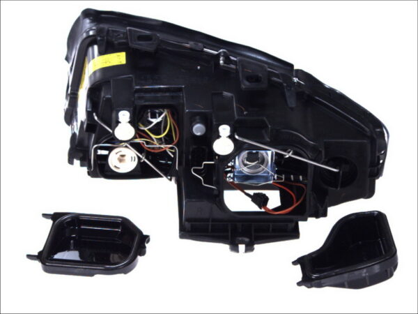 Frontlykter Audi A4 B6 Xenon D1S/H7 Svart 2000–2004 Høyre/Venstre – bilde 4 av 5