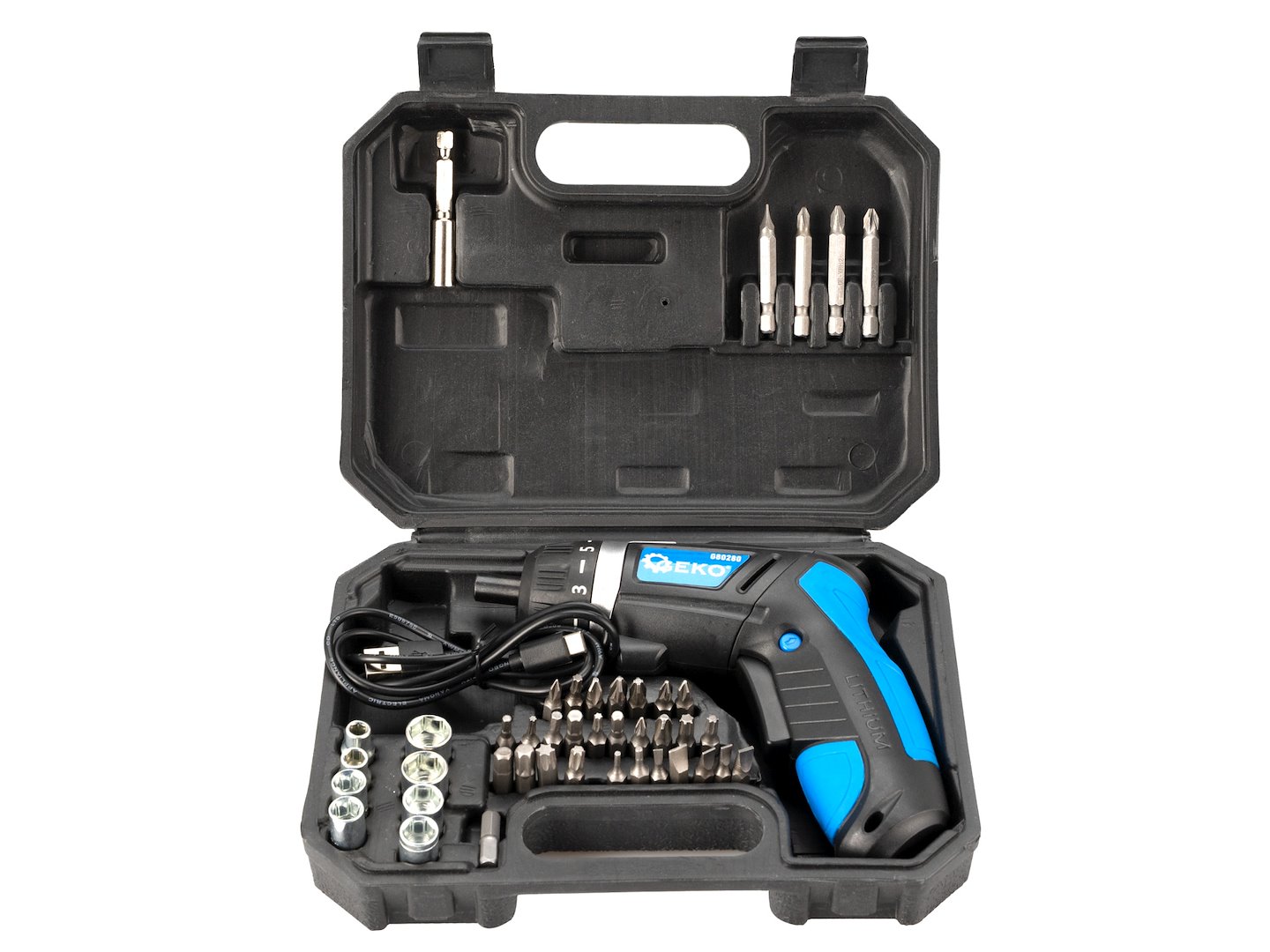 3,6V trådløs skrutrekker + tilbehør - Bilde 10