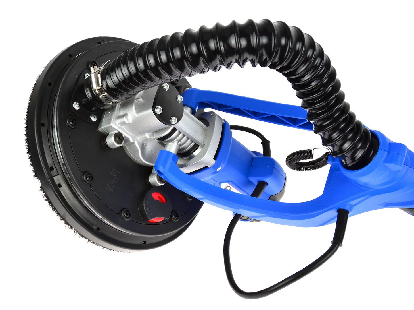 Giraffe-sliper for gips og glatting 225 mm 2xled