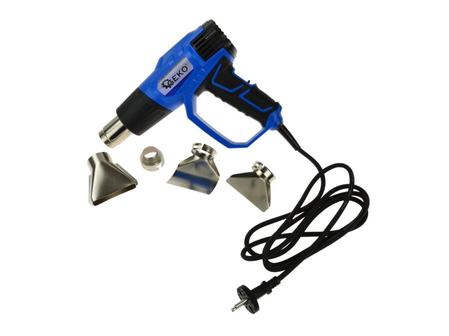 Elektrisk varmepistol 2000W håndtak + dyser – bilde 1 av 8