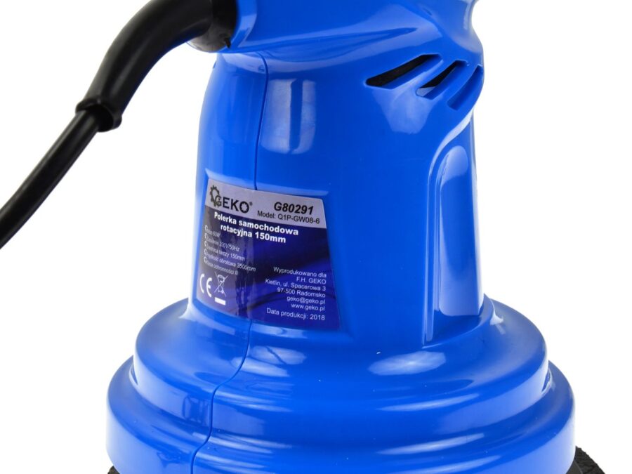 Roterende bilpoleringsmaskin 230V 150mm – bilde 2 av 7