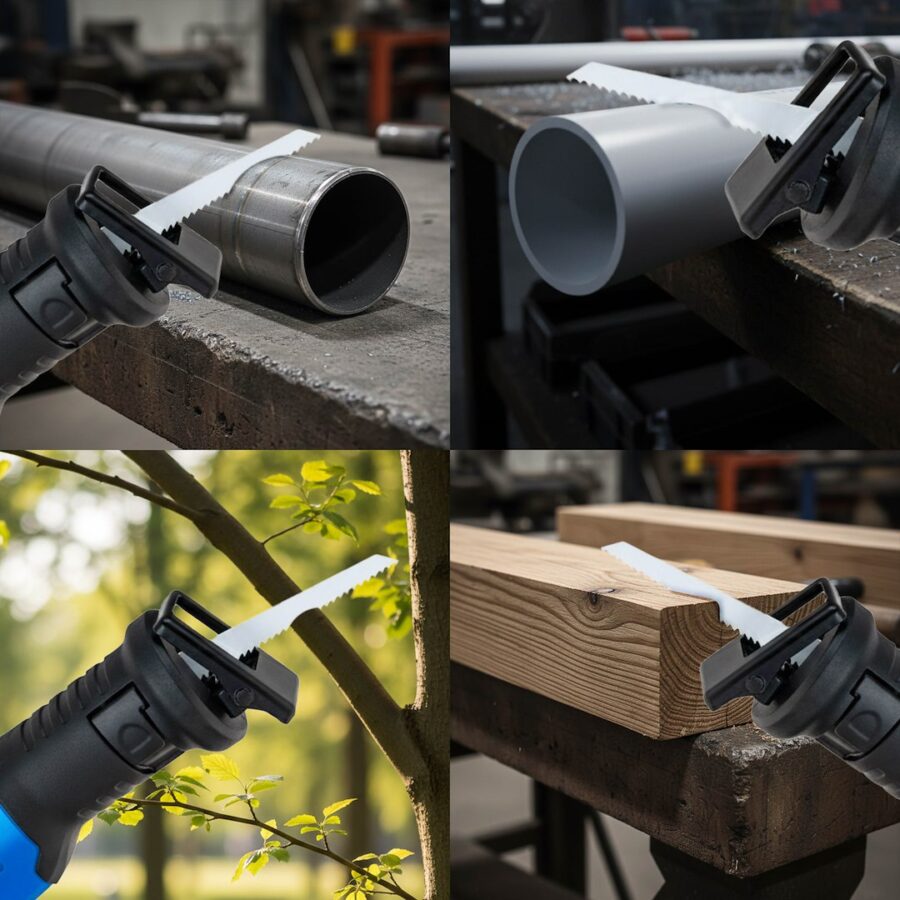 18V Li-ion batteridrevet bajonettsag – bilde 4 av 12