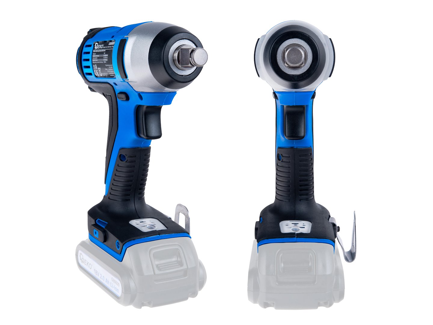 18V Li-Ion 1/2" batteridrevet muttertrekker - Bilde 6