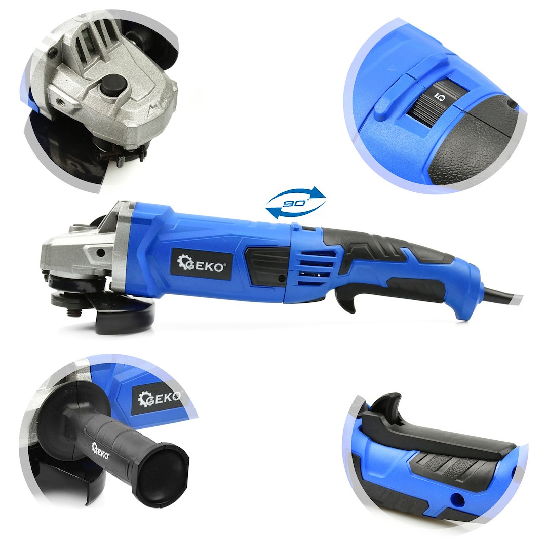 Vinkelsliper 125 mm 1200 W hastighetskontroll - Bilde 9