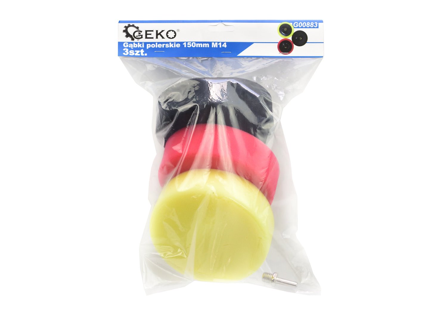 Poleringssvamper 150 mm M14 3 stk. - Bilde 2