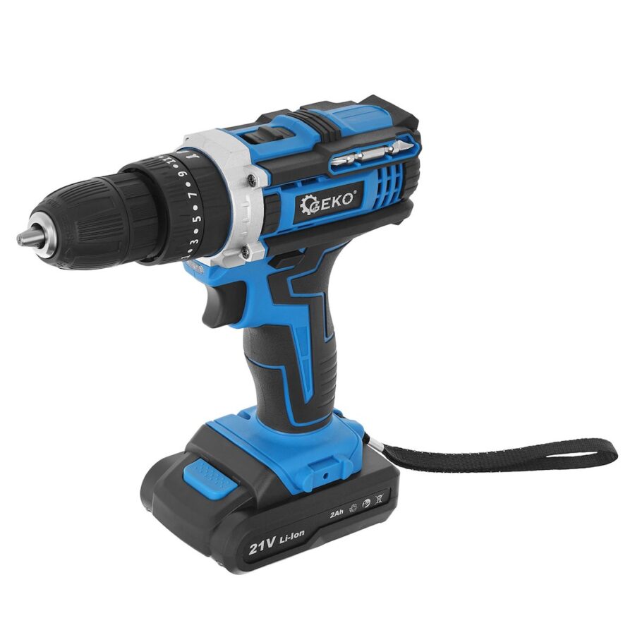 21V slagdrill med 2x 2Ah batteri – bilde 19 av 27