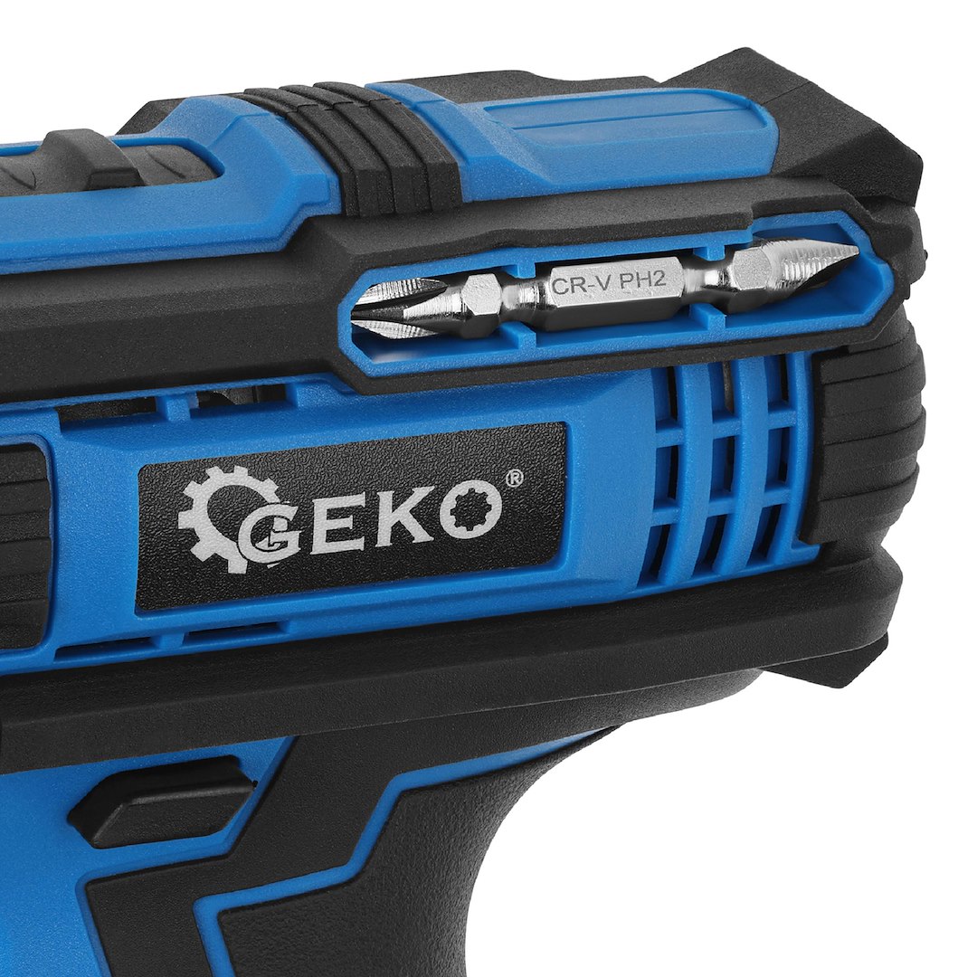 21V slagdrill med 2x 2Ah batteri - Bilde 13