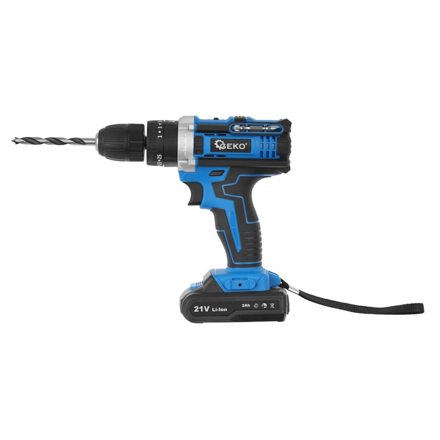 21V slagdrill med 2x 2Ah batteri – bilde 15 av 27