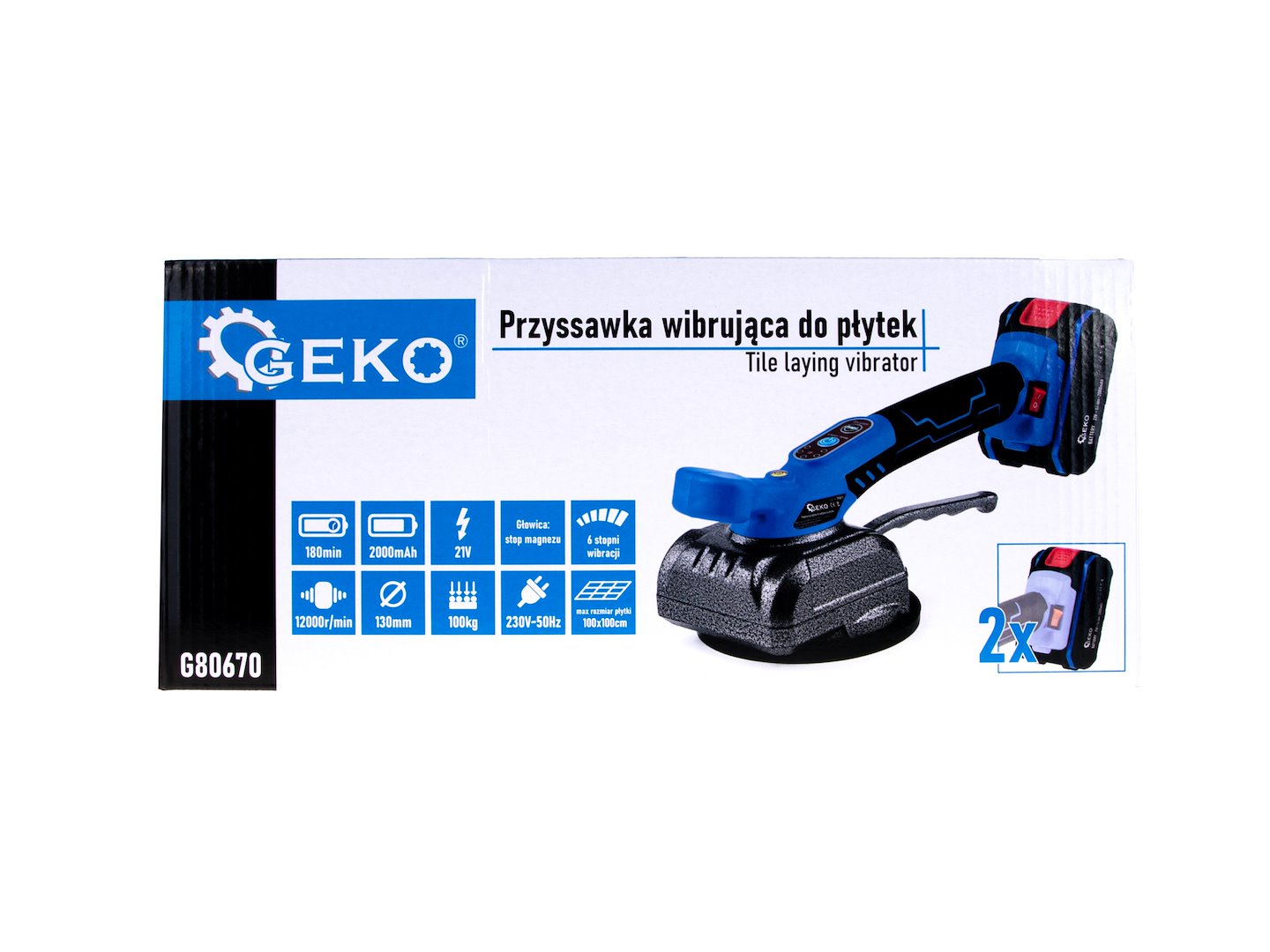 Vibrerende flissugekopp 21V - Bilde 13