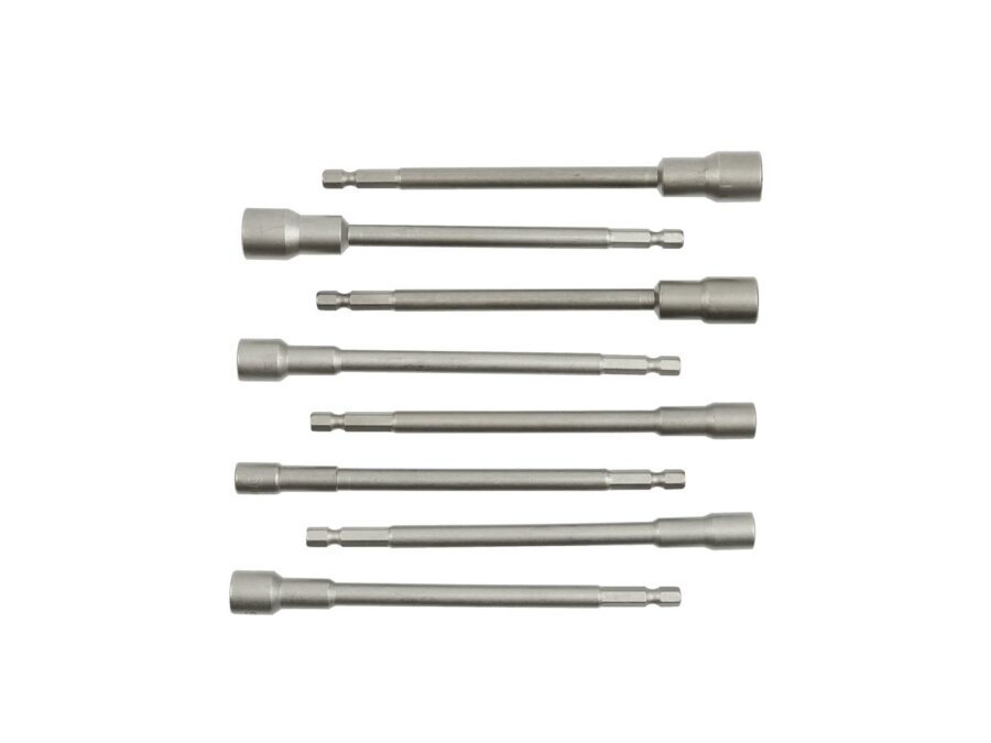 Sett med magnetiske piper for skrutrekkere 6-13 mm 8 deler. – bilde 4 av 4