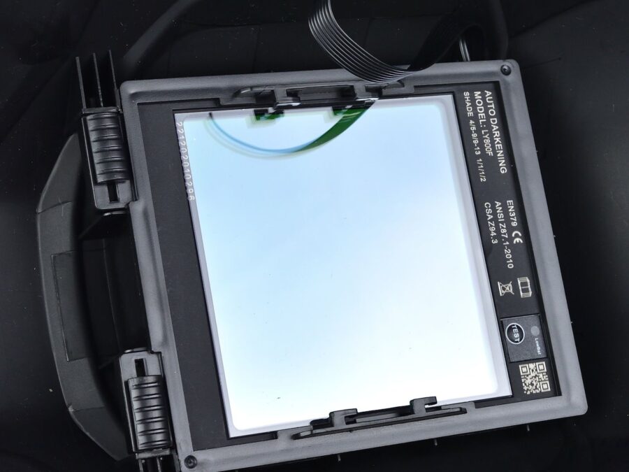 Automatisk Mørknende Sveisemaske Med Stort Visir – bilde 8 av 9