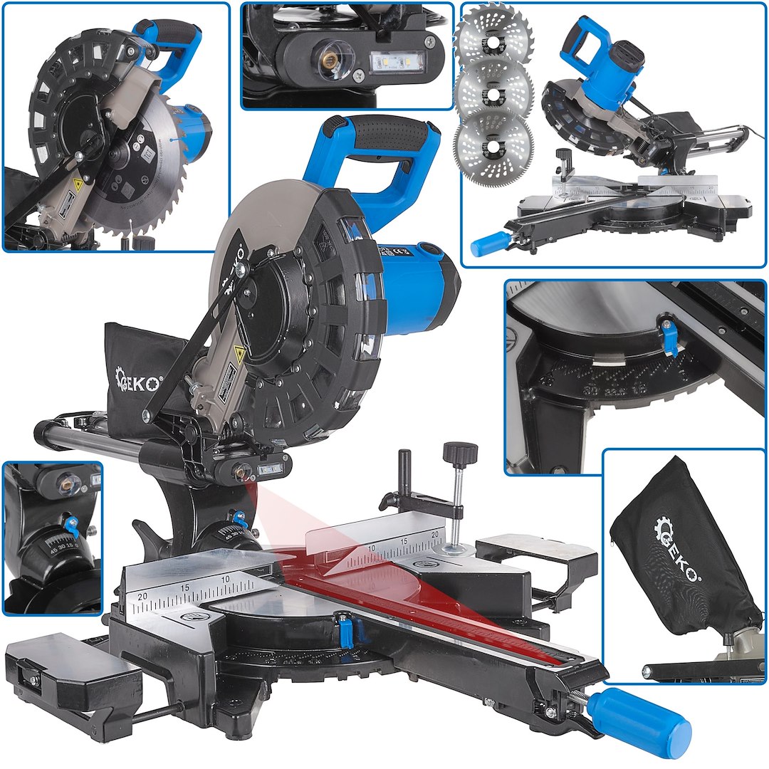 Gjærsag med mating 2000W 255mm - Bilde 26