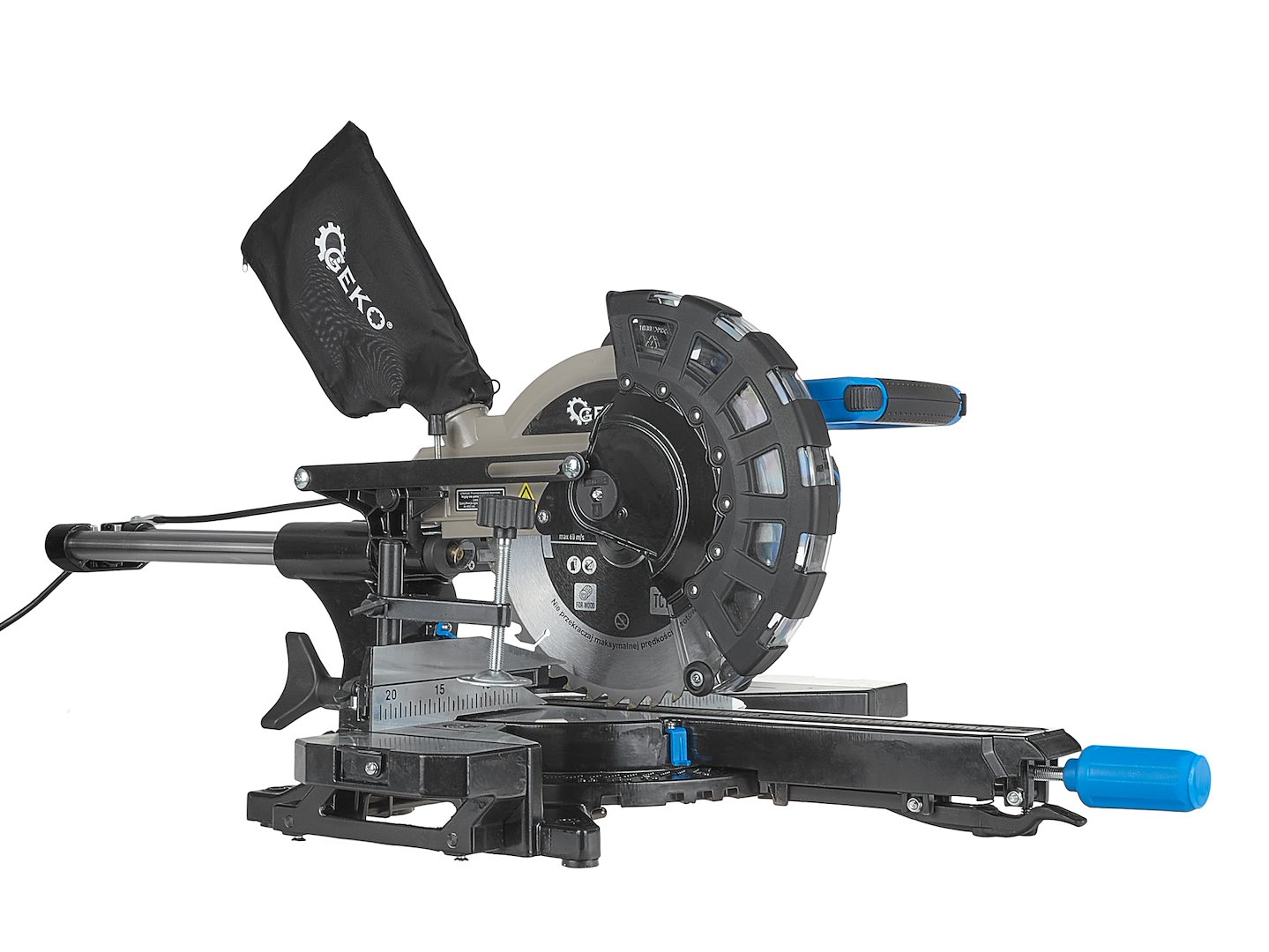 Gjærsag med mating 2000W 255mm - Bilde 13