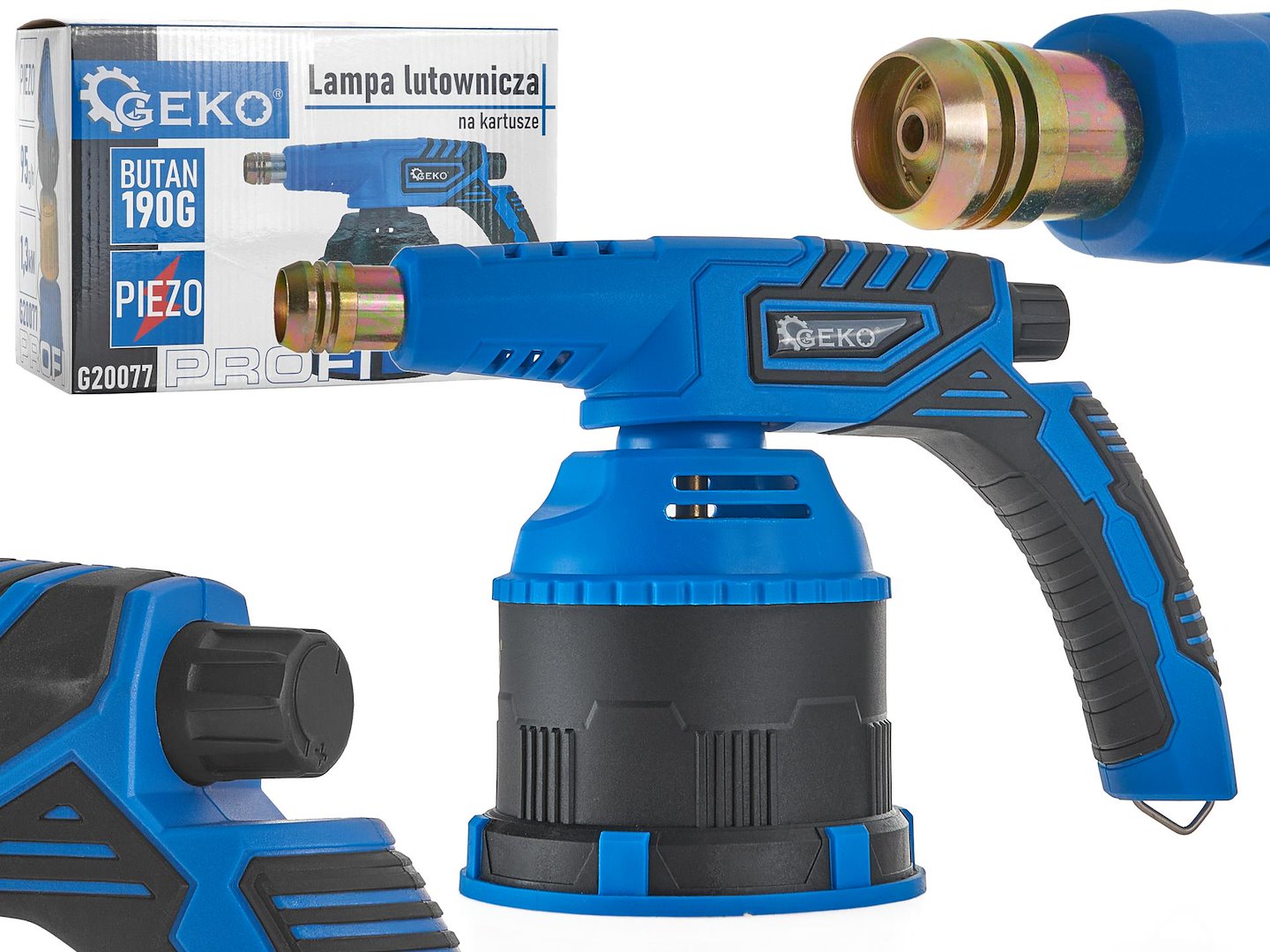 Piezo-Blåsebrenner For 190 G Patroner Profi