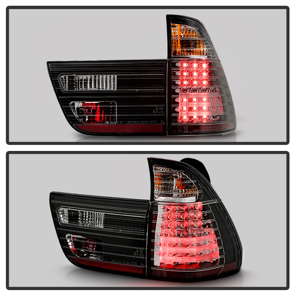 Baklykter BMW X5 E53 09.99-10.03 Black - Bilde 3