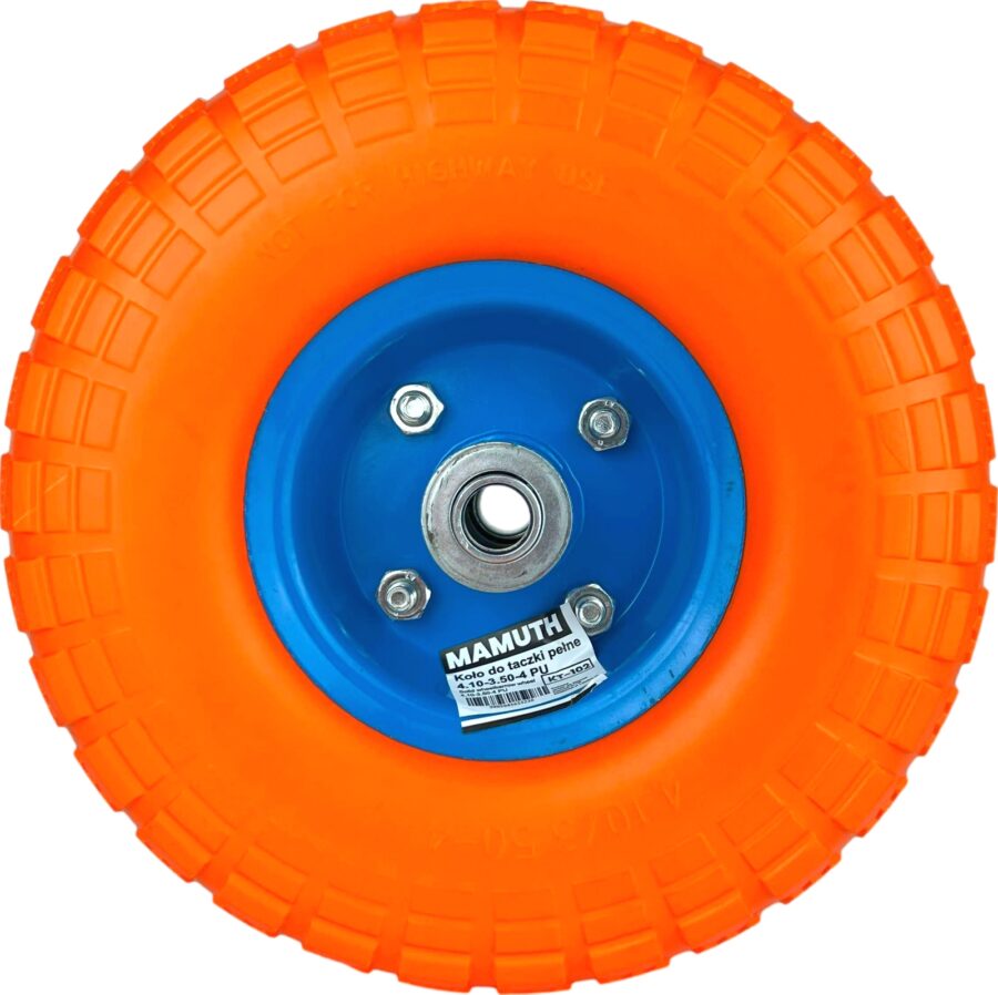 Punkteringsfritt Transporthjul 4.10-3.50-4 PU KT-102 – bilde 3 av 4