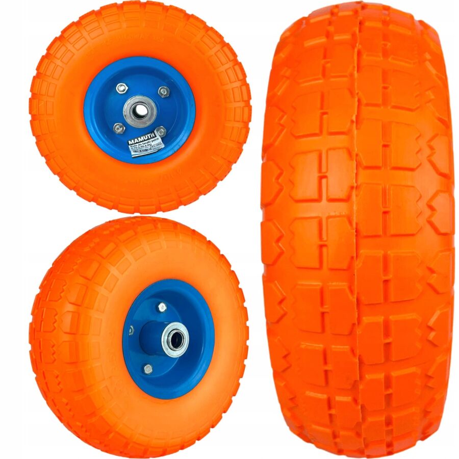 Punkteringsfritt Transporthjul 4.10-3.50-4 PU KT-102 – bilde 4 av 4