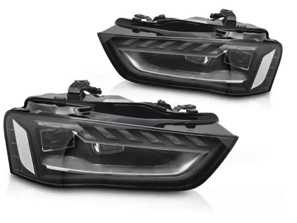 Frontlykter Audi A4 B8 12-15 Full Led Seq Drl – bilde 2 av 2
