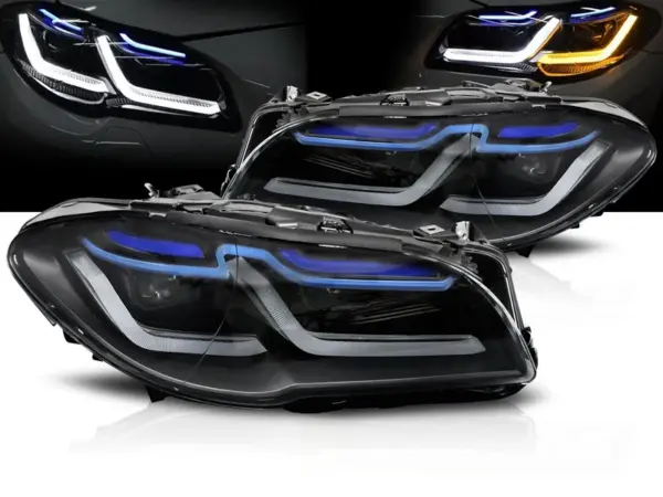Frontlykter Bmw F10/F11 13-16 Full Led Drl – bilde 1 av 2