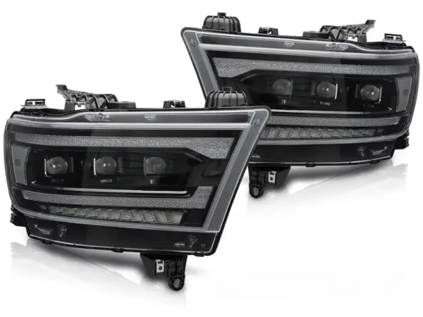 Frontlykter Dodge Ram 19-22 Led – bilde 2 av 2