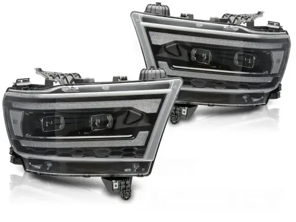 Frontlykter Dodge Ram 19-22 Led – bilde 2 av 2
