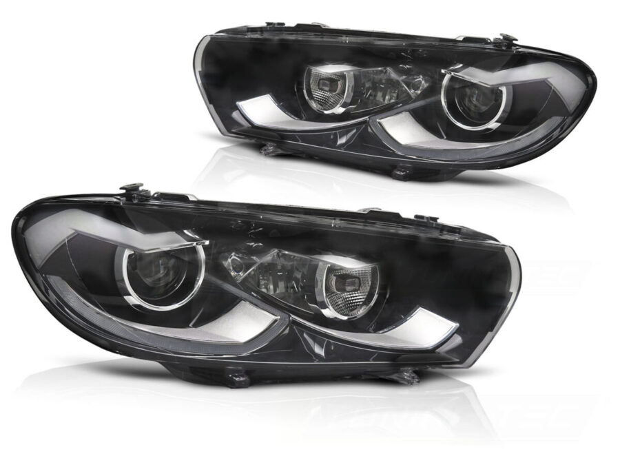 Frontlykter VW Scirocco III 08-14 Led Drl Seq – bilde 1 av 2
