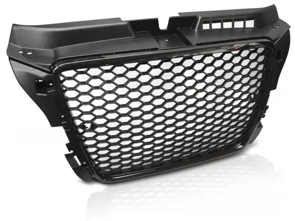 Grill Audi A3 08-12 Sport PDC Blank Svart