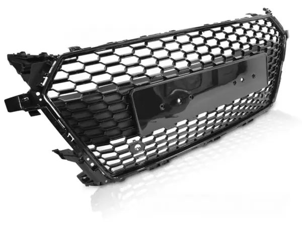 Grill Audi TT 8S 14-18 Sport Style PDC Blank Svart