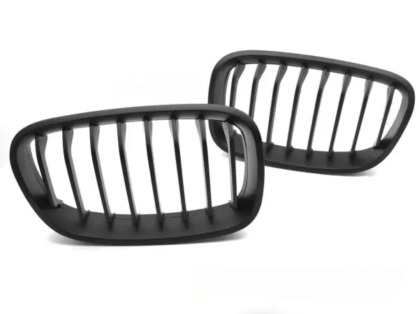 Grill BMW F20/F21 11-14 Matt Svart