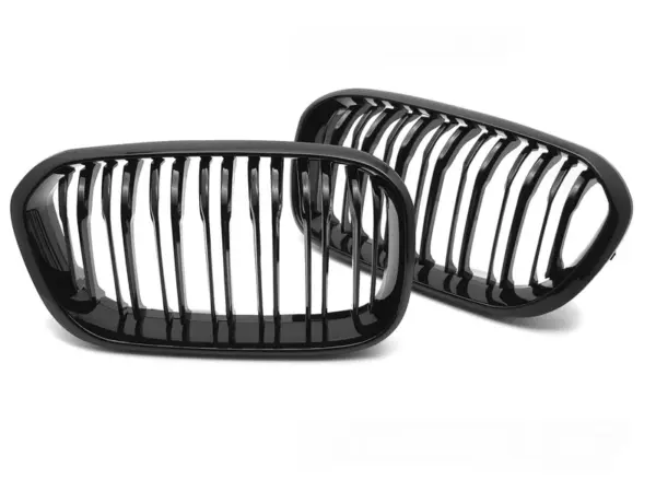 Grill BMW F20/F21 LCI 15-18 Sport Double Bar Blank Svart