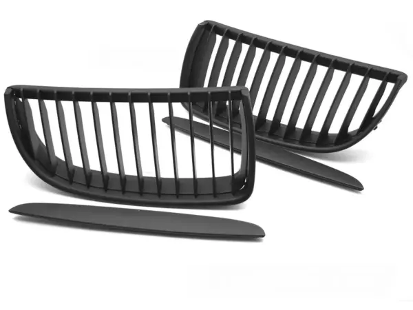 Grill BMW E90/E91 05-08 Matt Svart