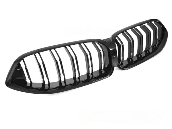 Grill BMW G14/G15 18-22 Sport Double Bar Kamera Blank Svart