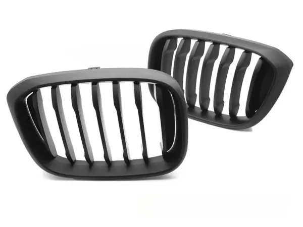 Grill BMW X3 G01 17-21/X4 G02 18-21 Matt Svart