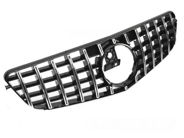 Grill Mercedes W204/S204 07-14 Sport Blank Svart/Krom