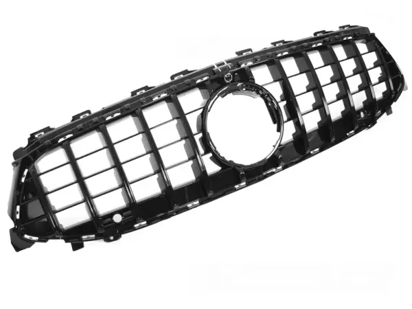 Grill Mercedes CLA W118 23-25 Sport Kamera Blank Svart