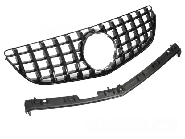 Grill Mercedes C207/A207 13-17 Sport Blank Svart