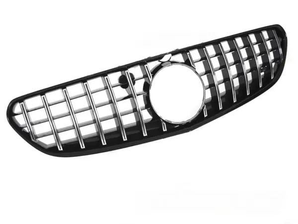 Grill Mercedes C217/A217 14-20 Sport Kamera Krom/Svart