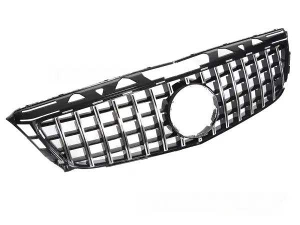 Grill Mercedes CLS C218 11-14 Sport Blank Svart/Krom