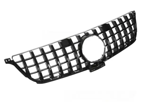 Grill Mercedes M-CLASS W166 11-15 Sport Blank Svart