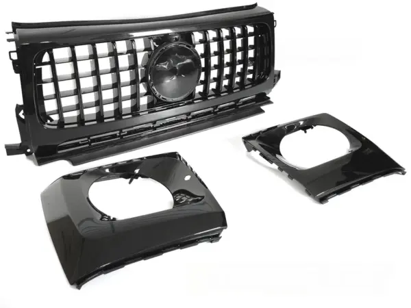 Grill Mercedes G-CLASS W464 18-24 Sport Kamera Blank Svart