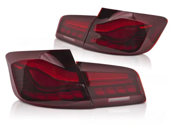Baklykter BMW F10 10-16 LED SEQ Rød – bilde 2 av 2