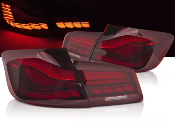 Baklykter BMW F10 10-16 LED SEQ Rød – bilde 1 av 2