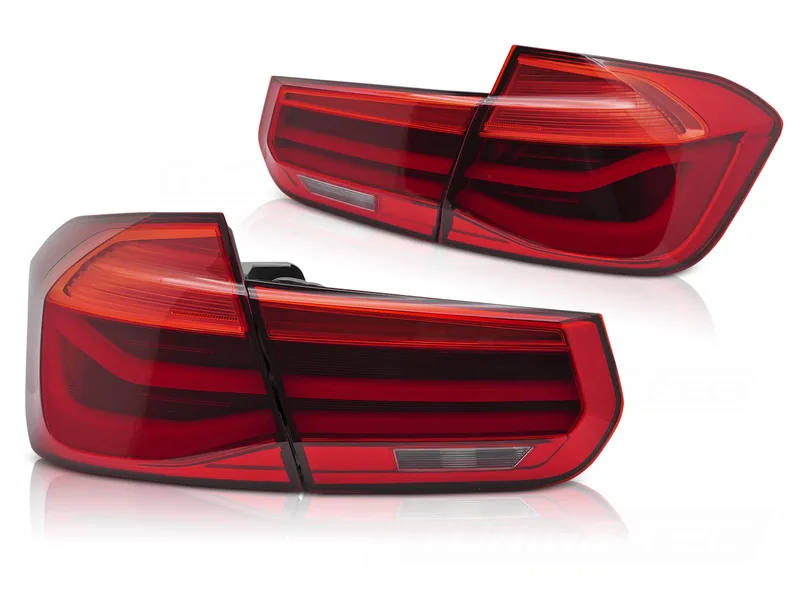 Baklykter BMW F30 11-18 Sedan F30. LED Bar SEQ Rød - Bilde 2